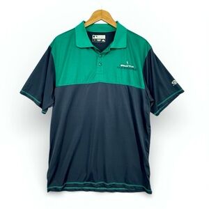 Seattle Mariners Majestic Polo Shirt Size Large NWT  Genuine Merchandise